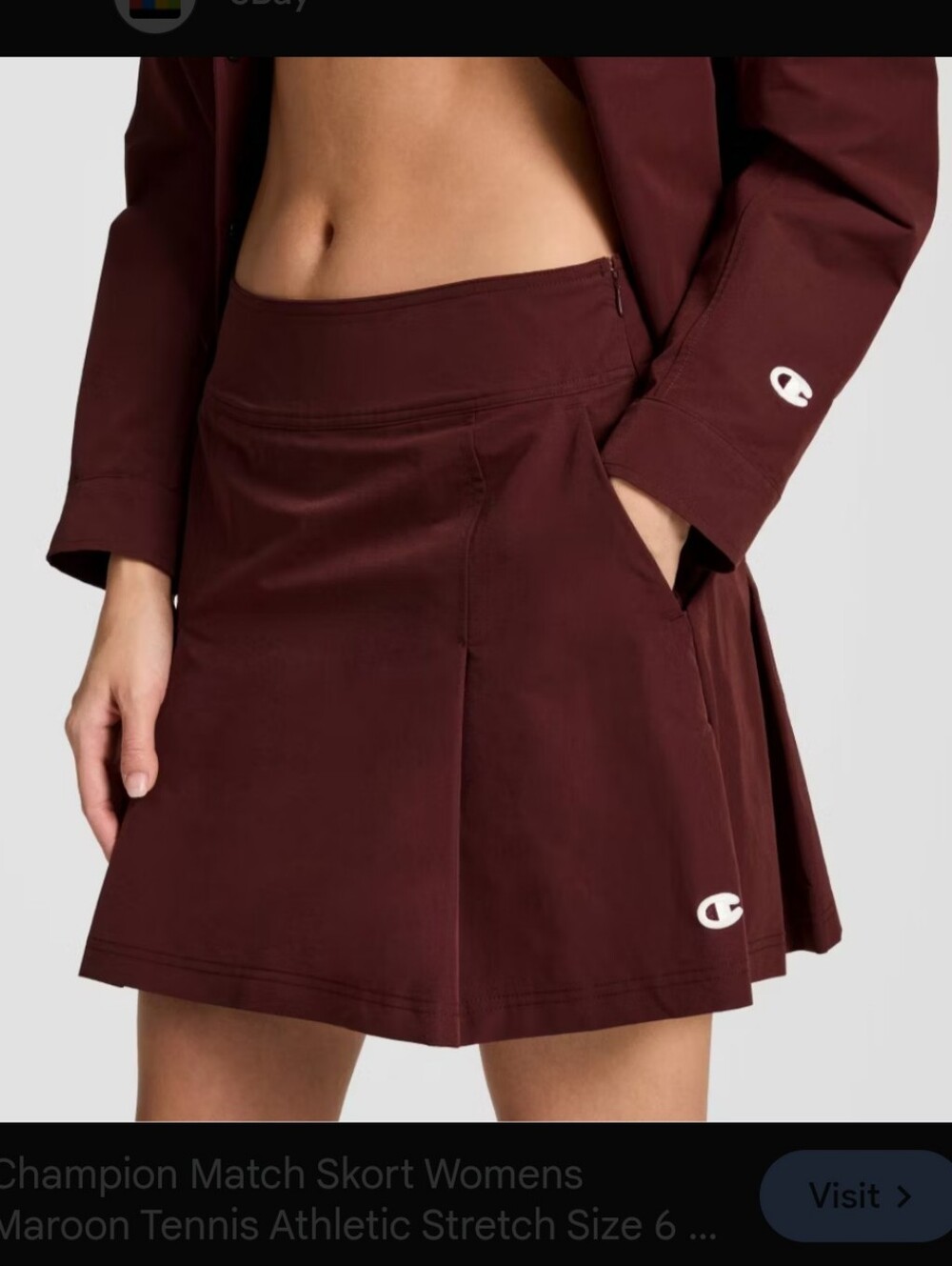 Champion Brown Athletic Skirt